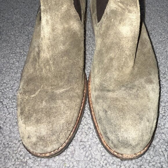 TED BAKER Bronzo Suede CHELSEA BOOTS BOOTIES SHOES Crepe Outsoles -EUC - 10 main image 4